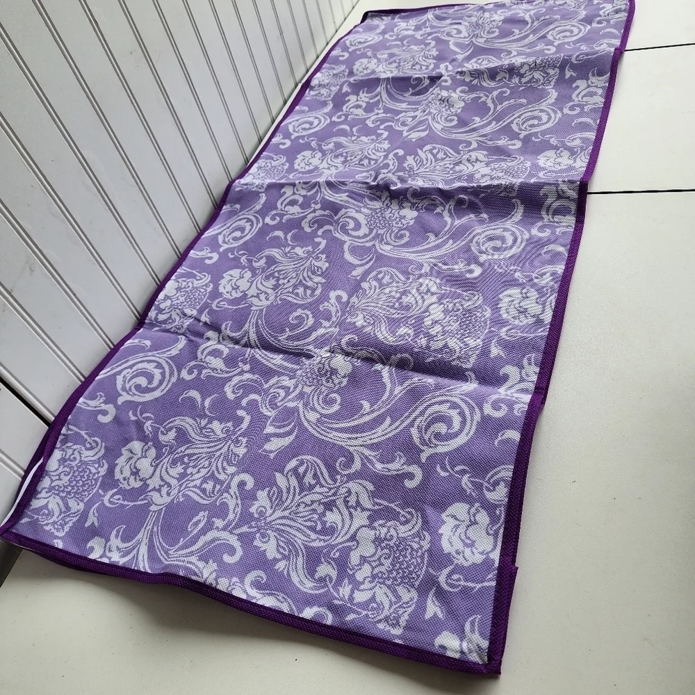 Set Of 5 Smart Home Essentials For Living Underbed Storage Bags Scroll Design